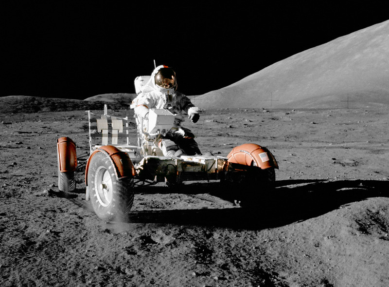 Apollo 17 Returns to the Moon